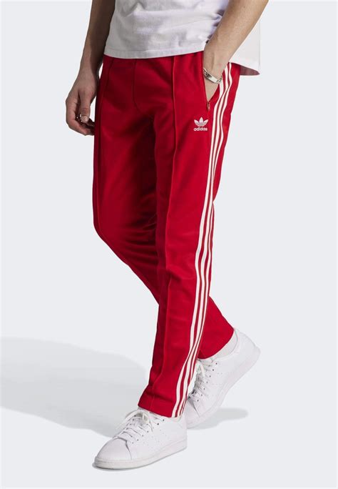 pantalones adidas rojos|pantalones adidas originales.